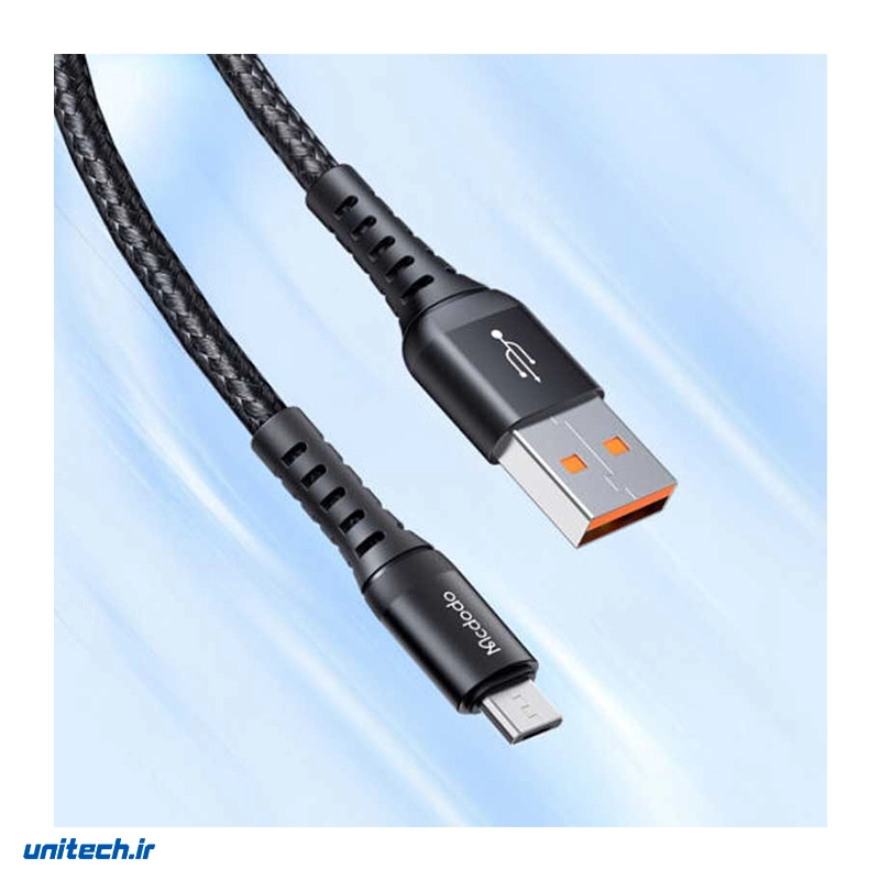 کابل کوتاه میکرو یو اس بی فست شارژ 3 آمپر مک دودو مدل CA2280 طول 20 سانتی متر3